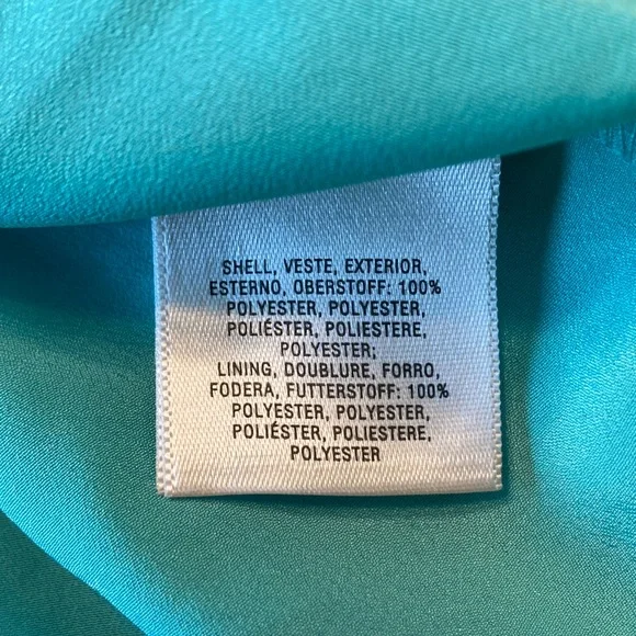 Maeve by Anthropology Midi Dress Women Size 8 Teal - Picture 12 of 14